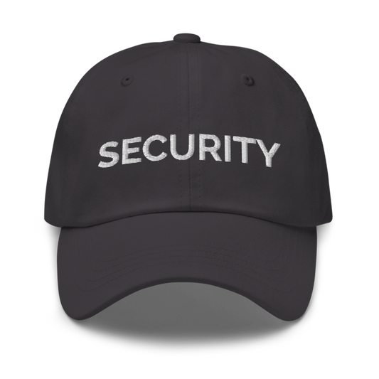 Security Hat - Dark Grey