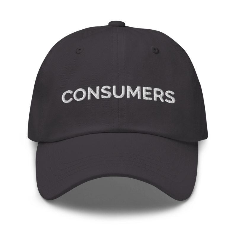 Consumers Hat - Dark Grey