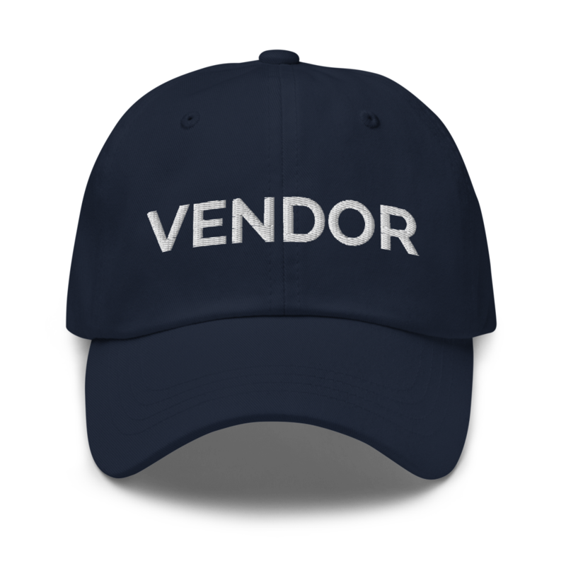 Vendor Hat - Navy