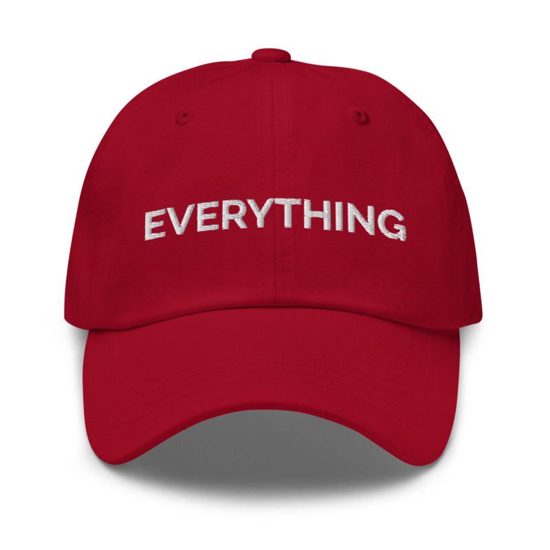 Everything Hat - Cranberry