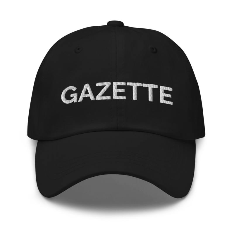Gazette Hat - Black