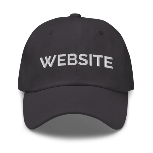 Website Hat - Dark Grey