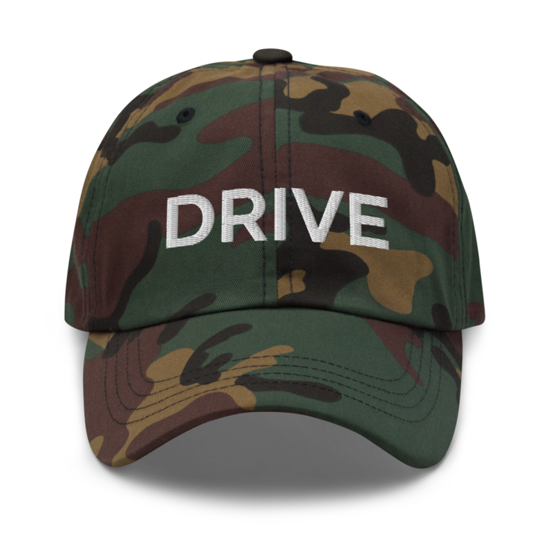 Drive Hat - Green Camo