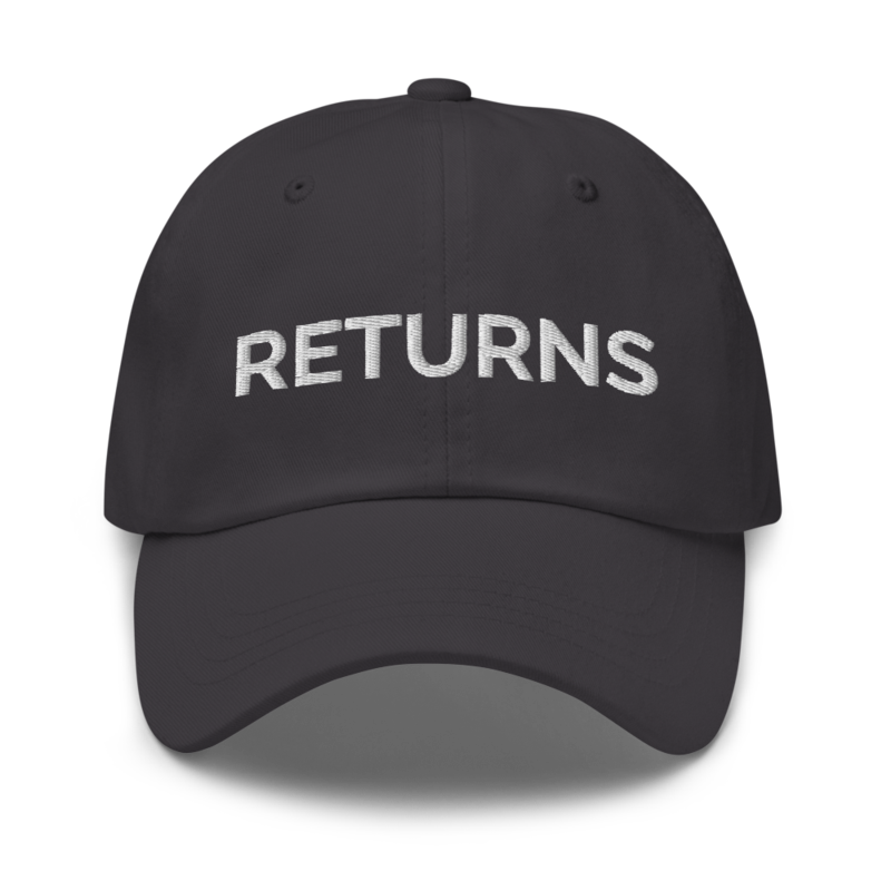 Returns Hat - Dark Grey