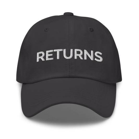 Returns Hat - Dark Grey