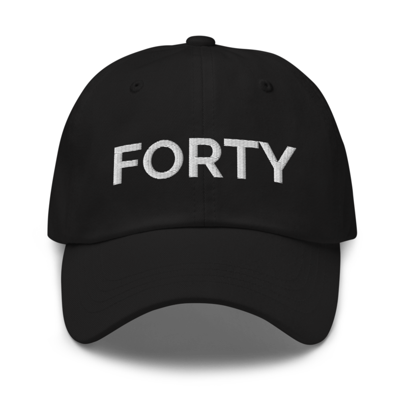 Forty Hat - Black
