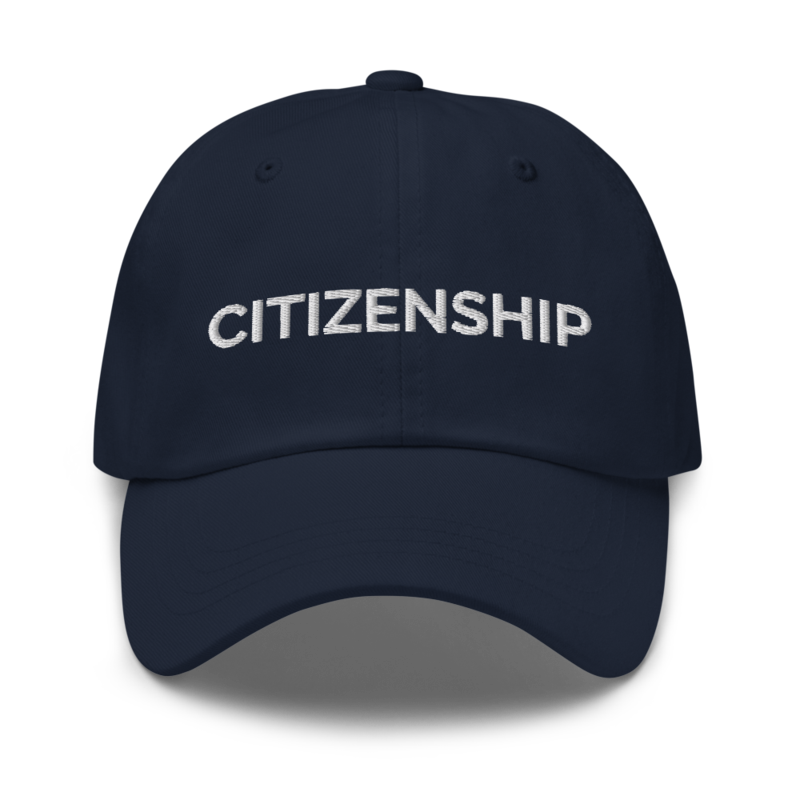 Citizenship Hat - Navy