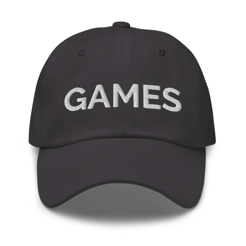 Games Hat - Dark Grey