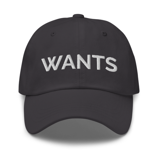 Wants Hat - Dark Grey