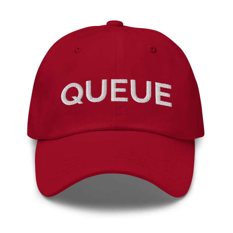 Queue Hat - Cranberry