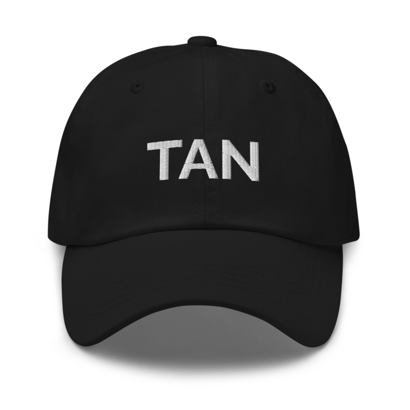 Tan Hat - Black