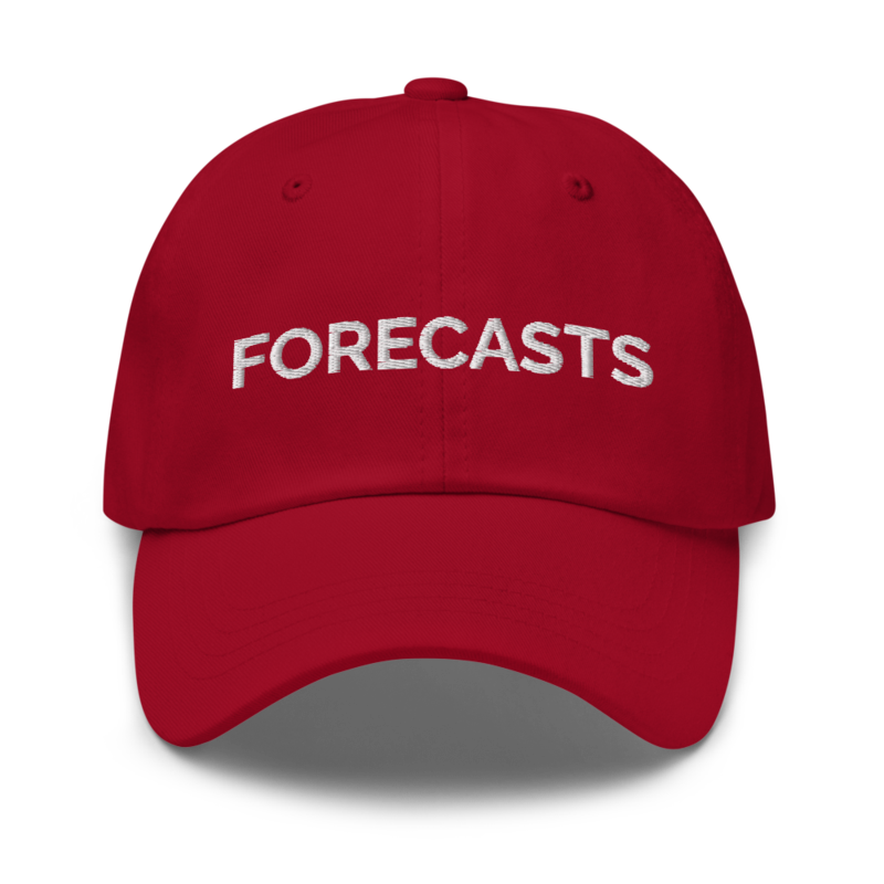 Forecasts Hat - Cranberry