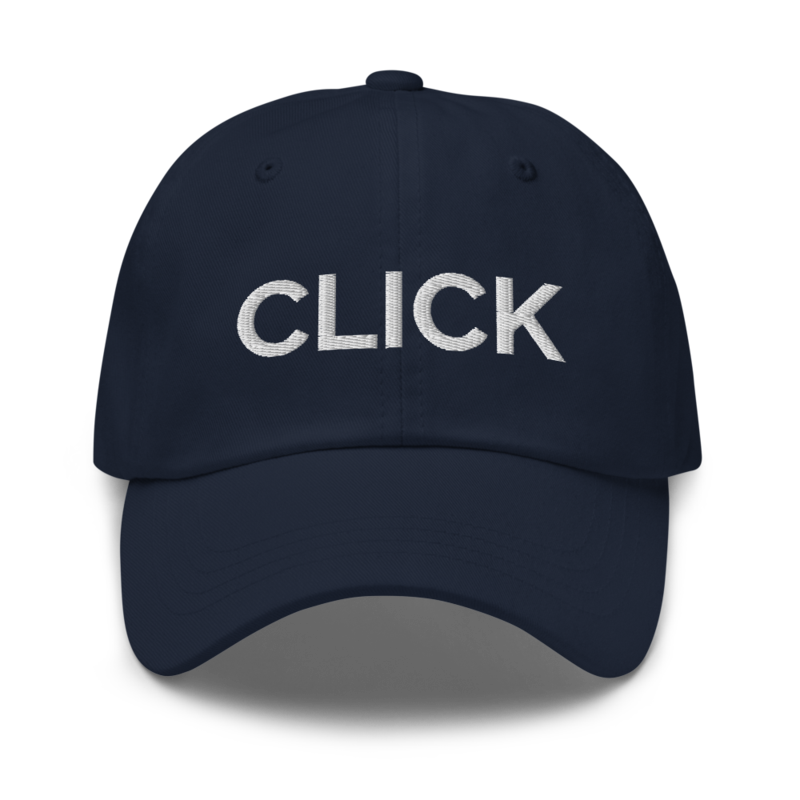 Click Hat - Navy