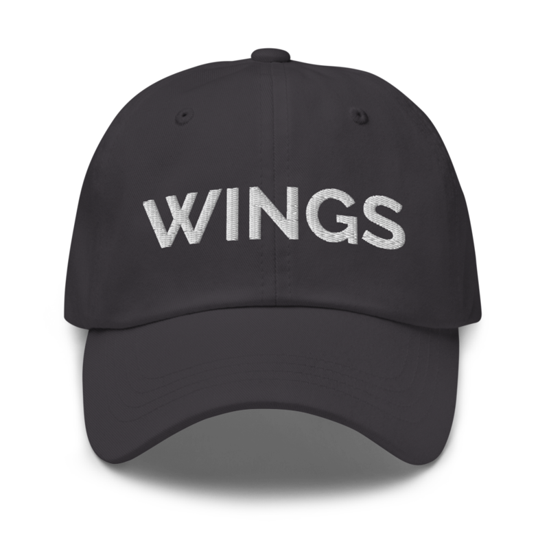 Wings Hat - Dark Grey