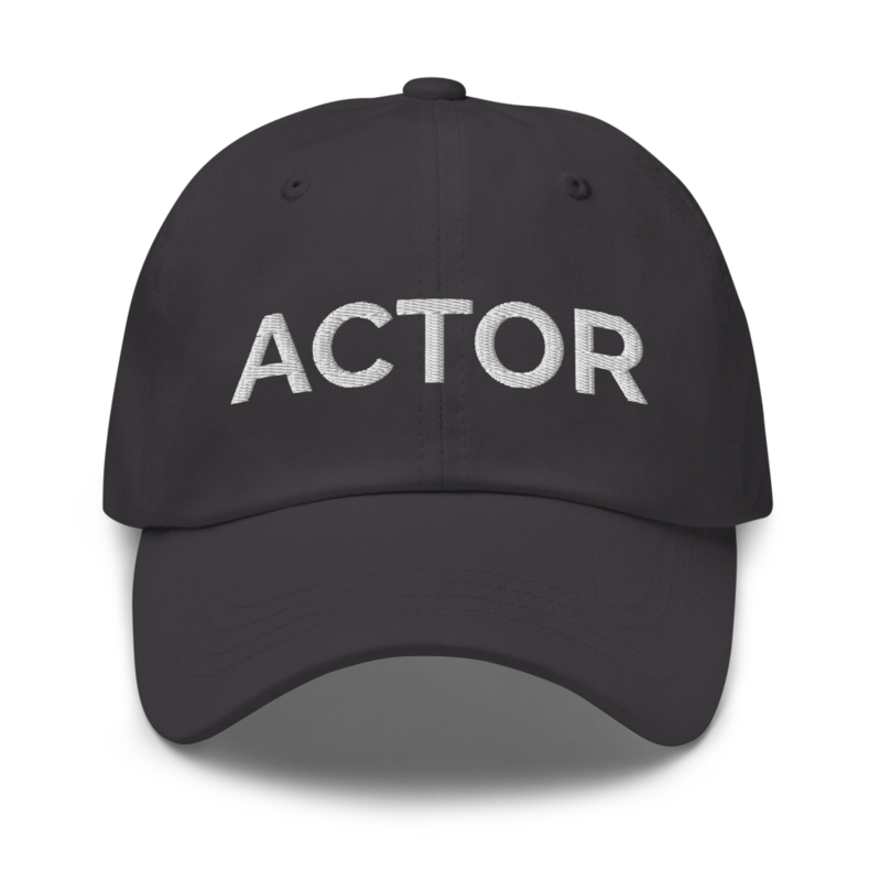 Actor Hat - Dark Grey