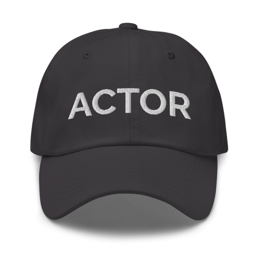 Actor Hat - Dark Grey
