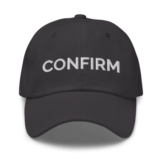 Confirm Hat - Dark Grey