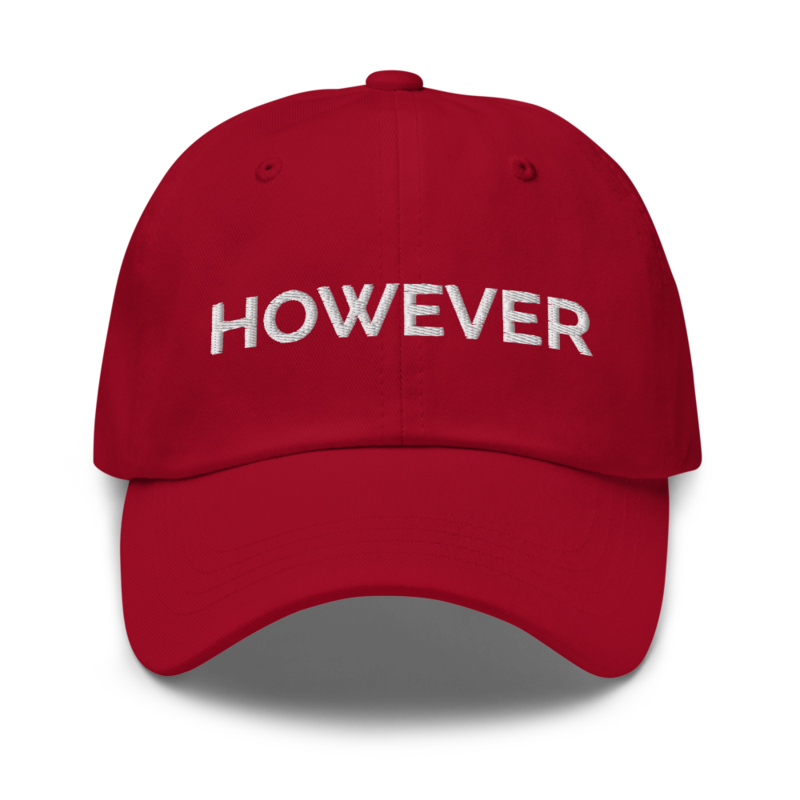 However Hat - Cranberry