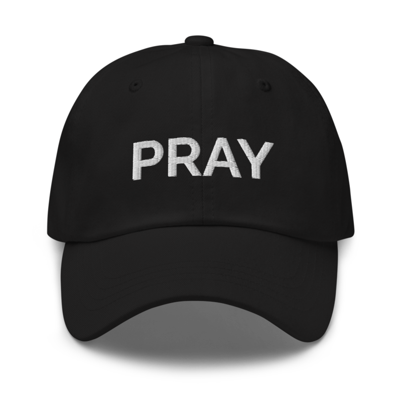 Pray Hat - Black