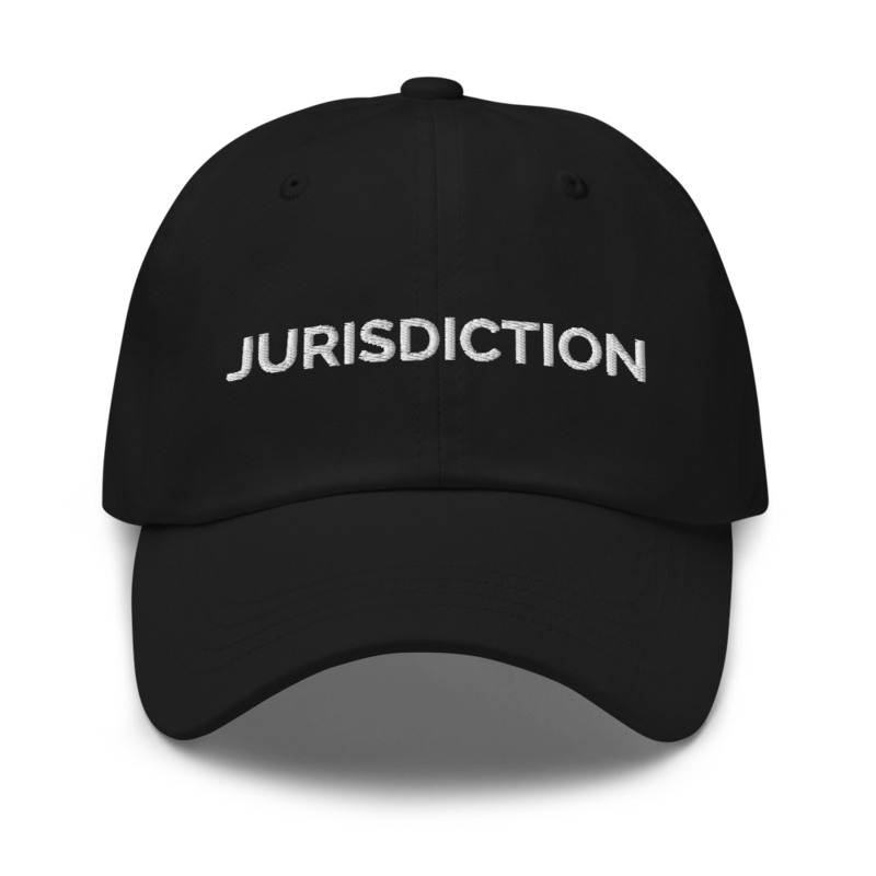Jurisdiction Hat - Black