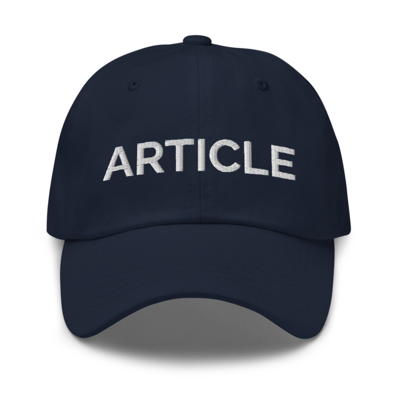 Article Hat - Navy