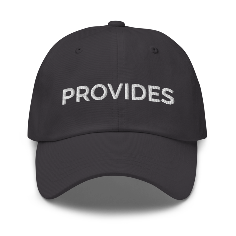 Provides Hat - Dark Grey