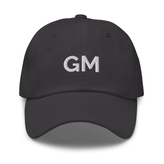 Gm Hat - Dark Grey