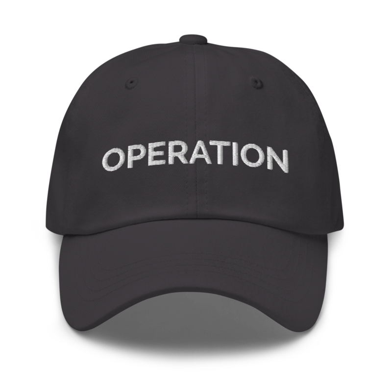 Operation Hat - Dark Grey