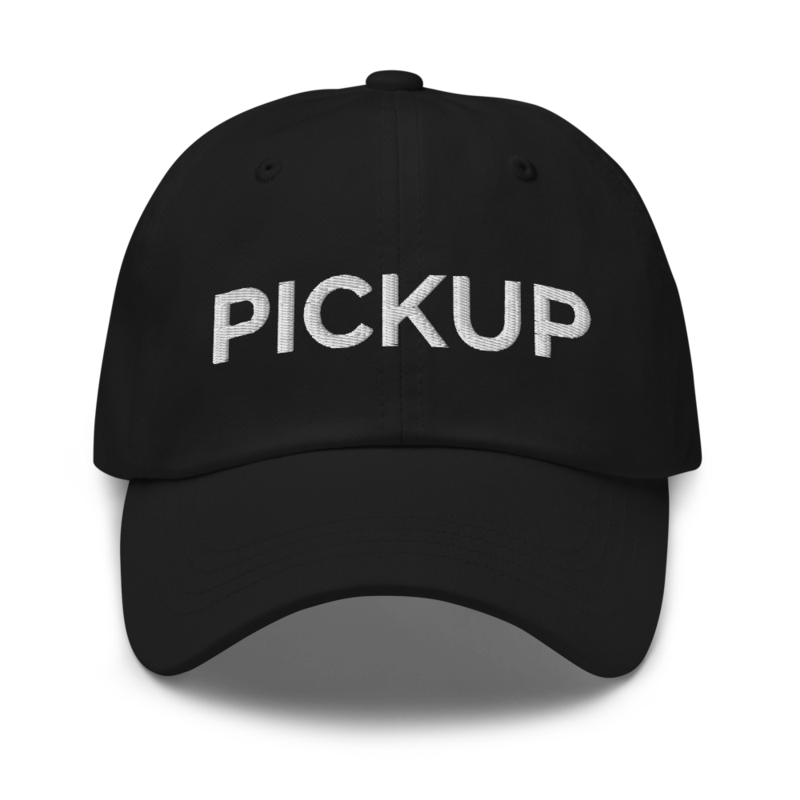 Pickup Hat - Black