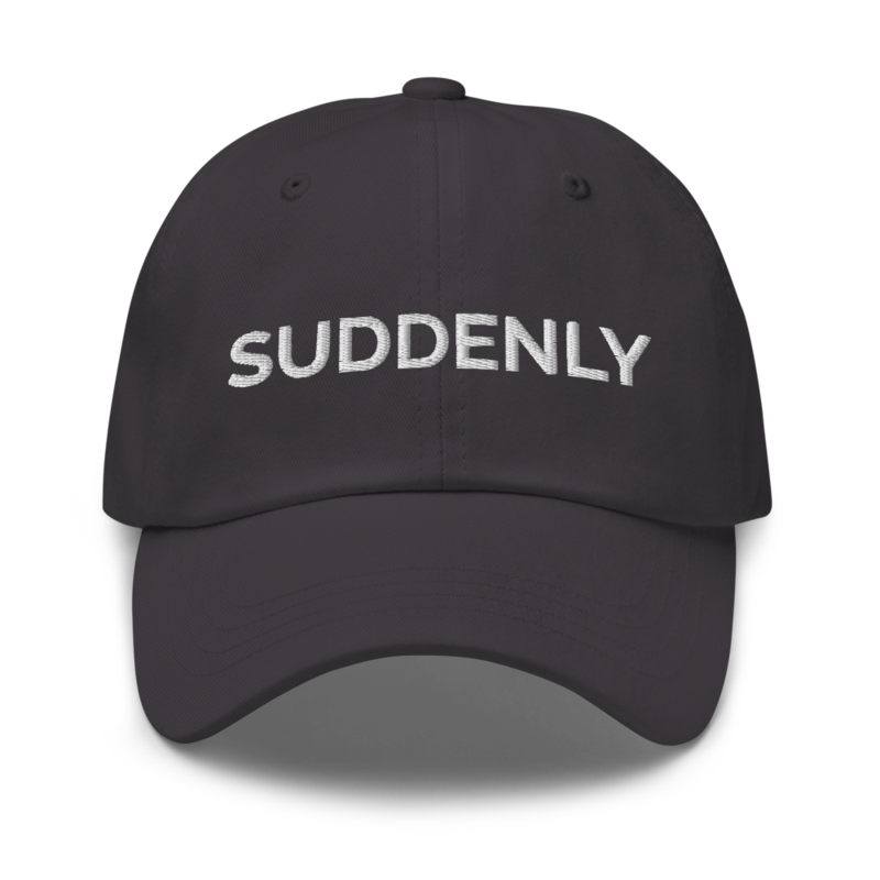 Suddenly Hat - Dark Grey