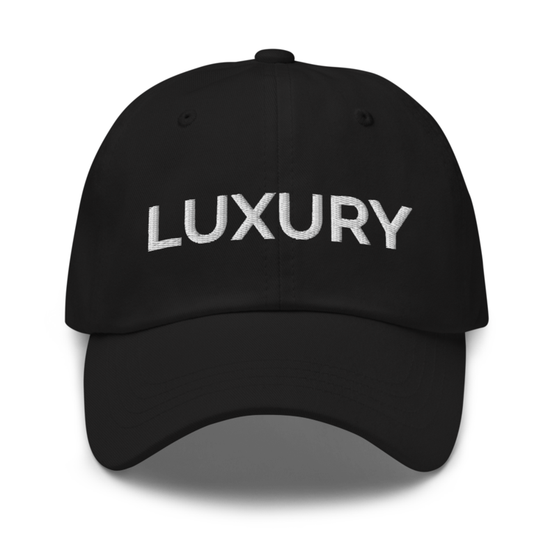 Luxury Hat - Black
