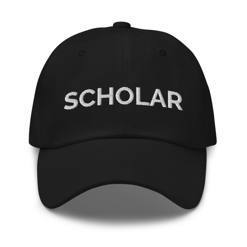 Scholar Hat - Black