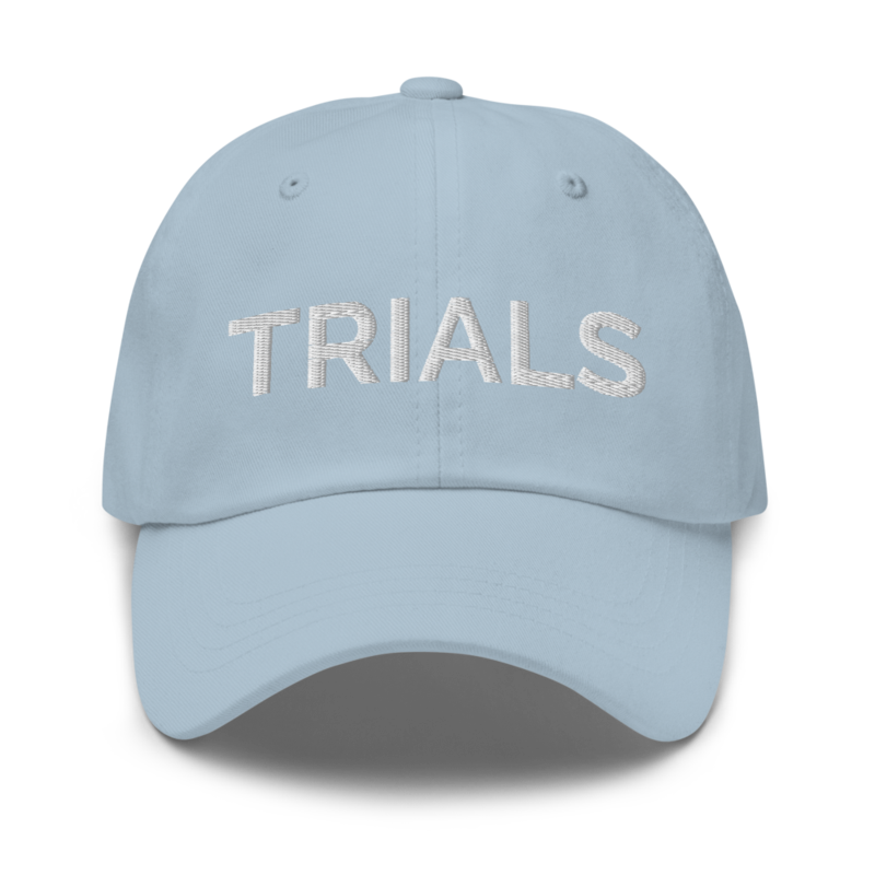 Trials Hat - Light Blue