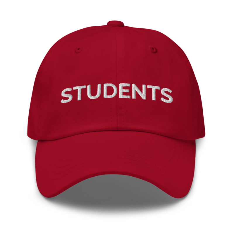 Students Hat - Cranberry