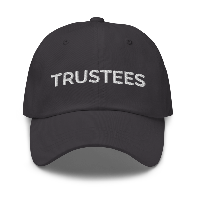 Trustees Hat - Dark Grey