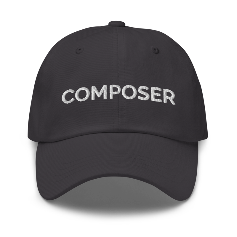 Composer Hat - Dark Grey