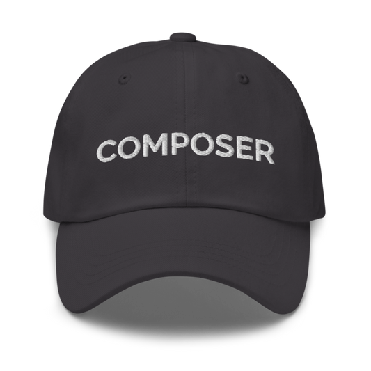 Composer Hat - Dark Grey