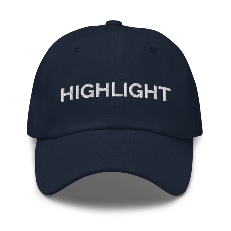 Highlight Hat - Navy