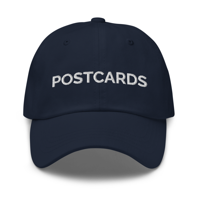 Postcards Hat - Navy