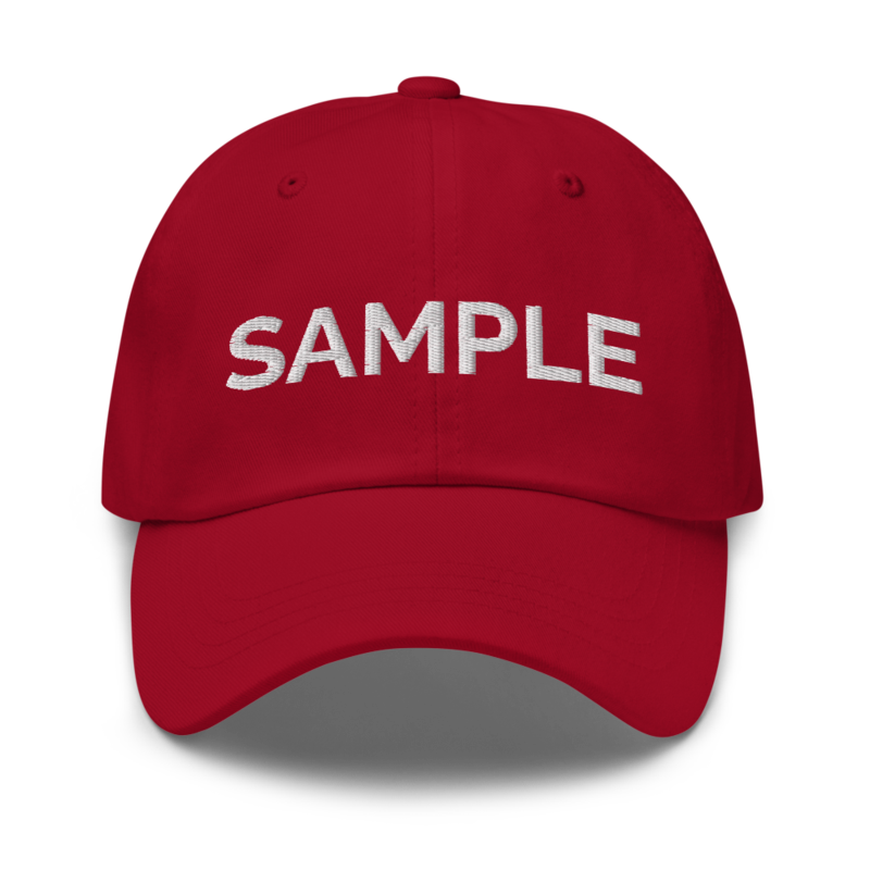 Sample Hat - Cranberry