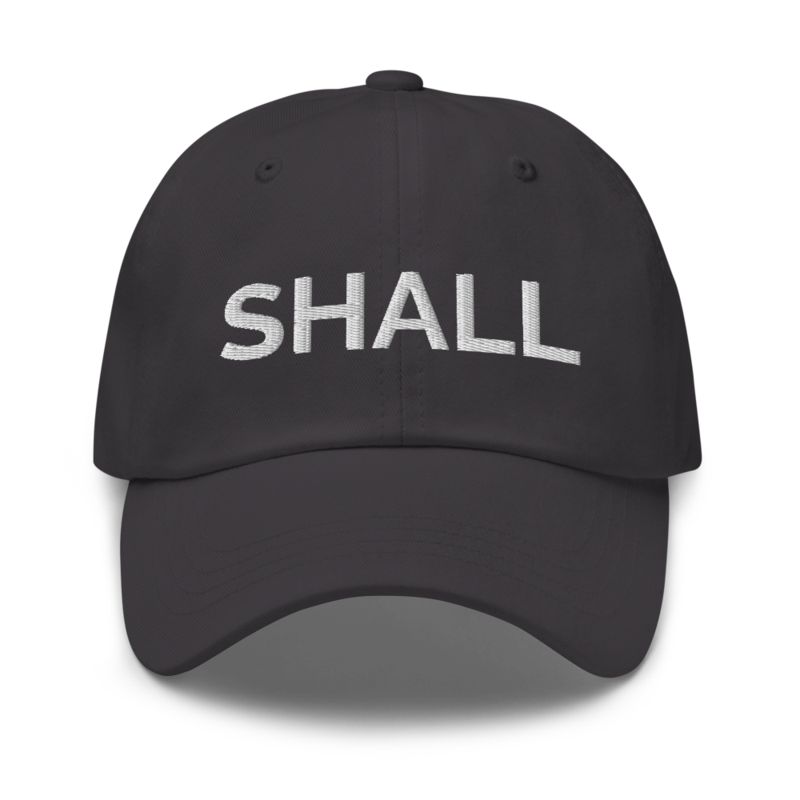 Shall Hat - Dark Grey