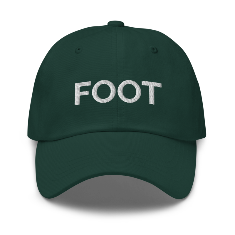 Foot Hat - Spruce
