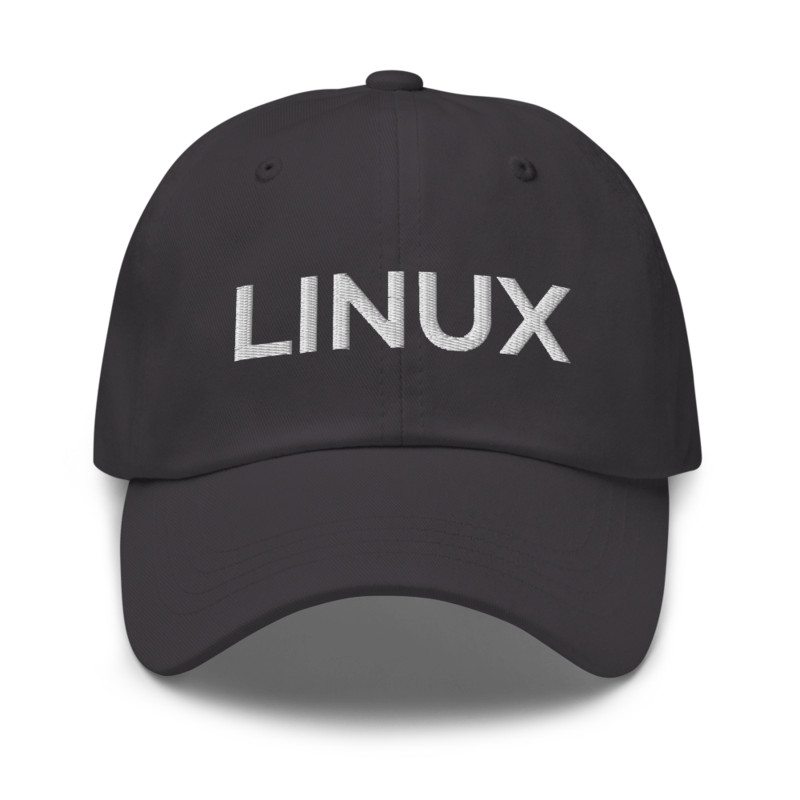 Linux Hat - Dark Grey