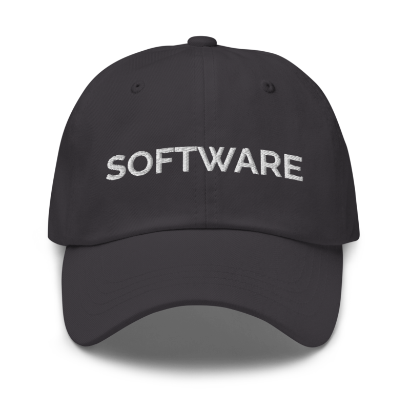 Software Hat - Dark Grey