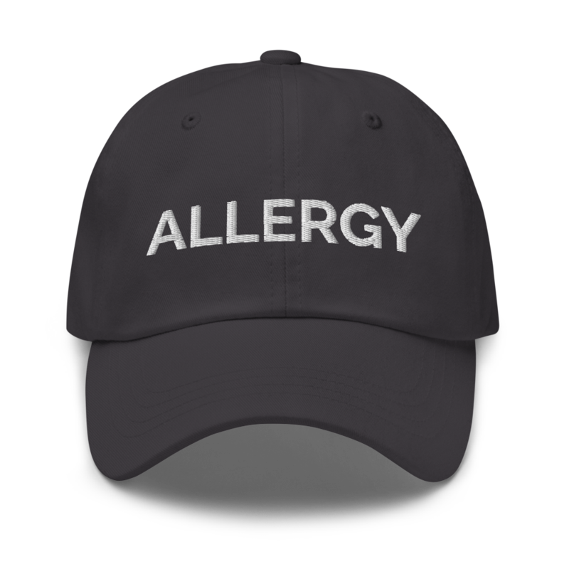 Allergy Hat - Dark Grey
