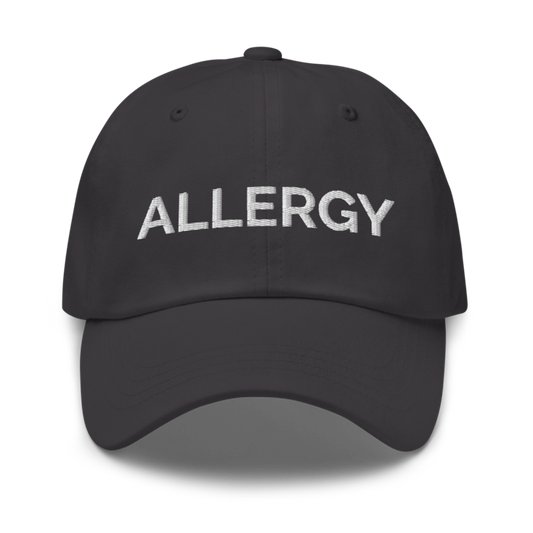 Allergy Hat - Dark Grey
