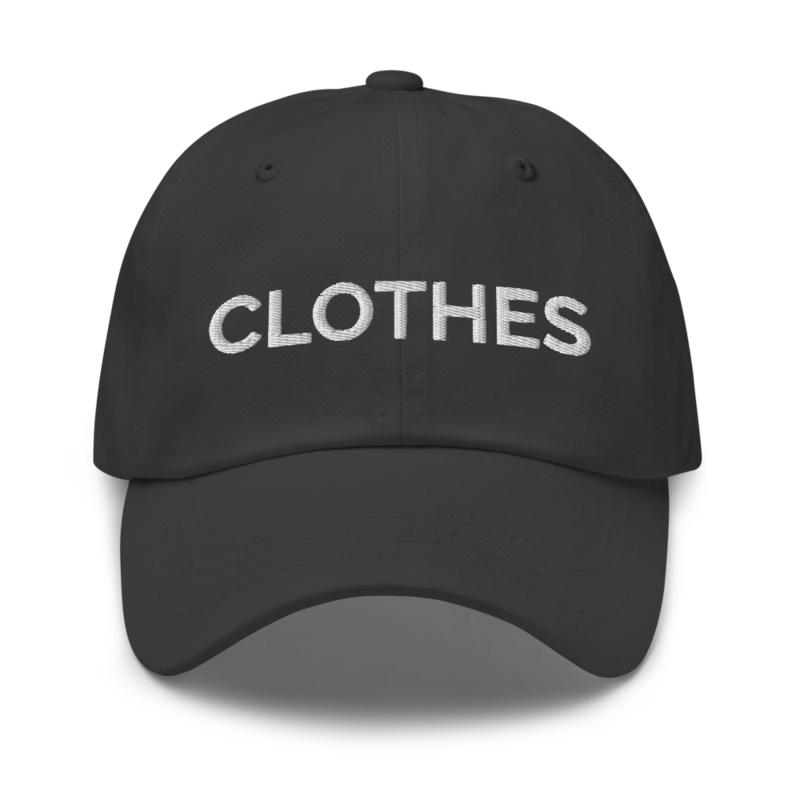 Clothes Hat - Dark Grey