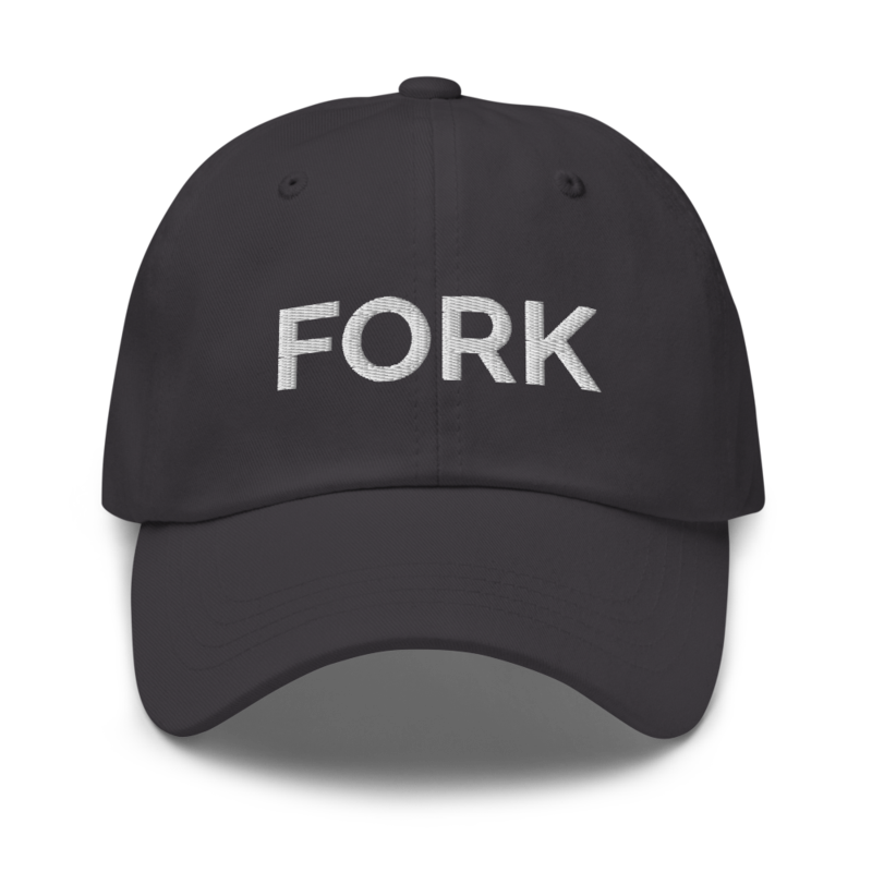 Fork Hat - Dark Grey