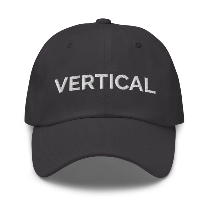 Vertical Hat - Dark Grey