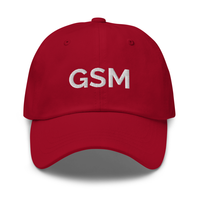 Gsm Hat - Cranberry